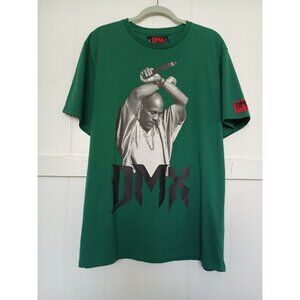 DMX × Shoe Palace Exodus T Shirt Mens XL Green Cotton Rap Tee 2021 Short Sleeve
